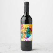 バーバルミツワースプラッシュオブカラーワインボトルラベル ワインラベル (正面)