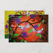 バーバルミツワー招待状 招待状 (正面/裏面)