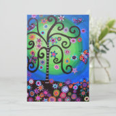 バーバルミツワー招待状 招待状 (スタンド正面)