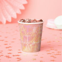 バーバルミツワー紙カップシンプル微妙