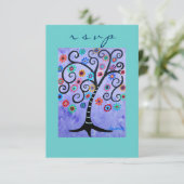 バーバルミツワーRSVP 出欠カード (スタンド正面)