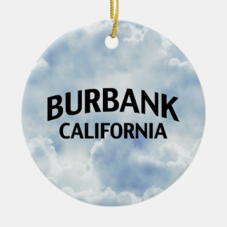 バーバンクカリフォルニア セラミックオーナメント