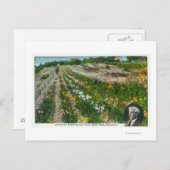 バーバンクス実験農場の空中眺め ポストカード (正面/裏面)