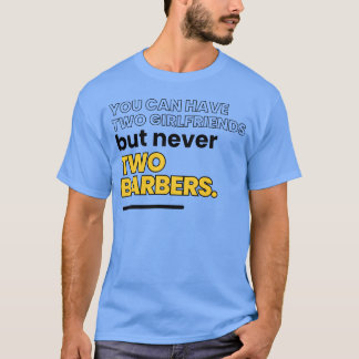 バーバーの面白い言葉 男の子 Tシャツ