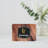 バーバーショップアポイントメント 予約カード (スタンド正面)