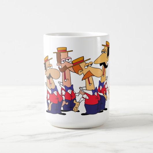 バーバーショップカルテット コーヒーマグカップ (中央)