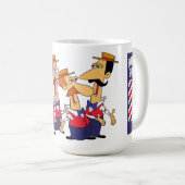 バーバーショップカルテット コーヒーマグカップ (正面右)