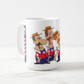 バーバーショップカルテット コーヒーマグカップ (正面左)