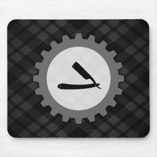 バーバーショップギア マウスパッド (正面)