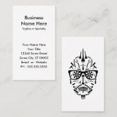 バーバーショップパンクカラベラ 名刺 (正面/裏面)