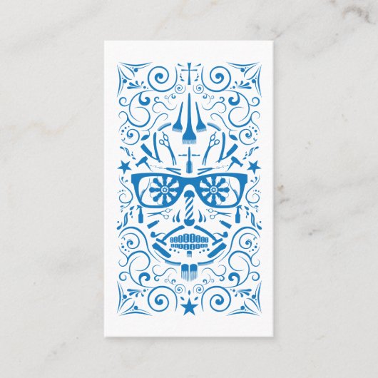 バーバーショップパンクスカルパンチ ロイヤリティカード (正面)