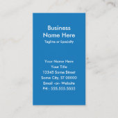 バーバーショップパンクスカル 名刺 (正面)