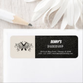 バーバーショップレザールック ラベル (インサイチュ)