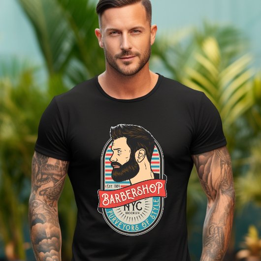 バーバーショップNYC Tシャツ