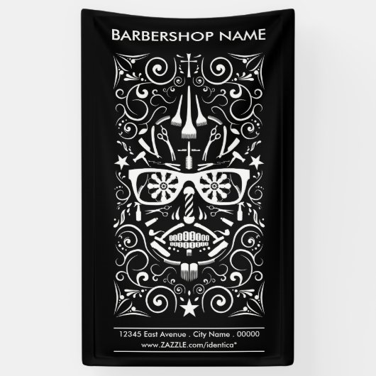 バーバーバーショップディロスムエルト 横断幕 (縦)