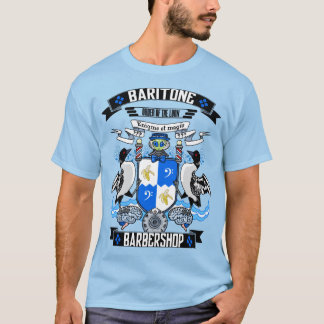 バーバーバーショップバリトンコート・オブ・アームズ Tシャツ