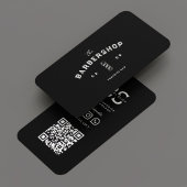 バーバーバーショップブラックグレーポール理容師ヴィンテージ 名刺