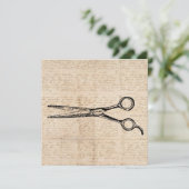 バーバーバーショップヘアカットシアーズ理容師ハサミ シーズンカード (スタンド正面)