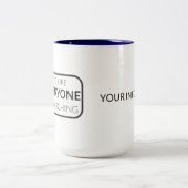 バーバーバーショップミュージックSINGマグ ツートーンマグカップ (中央)