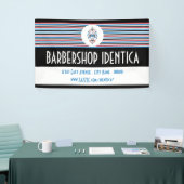 バーバーバーバーショップバーバーバーボイ旗 横断幕 (トレードショー)