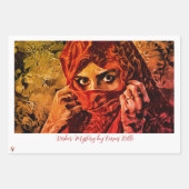 バーバーバーバーミステリーバイカサス・ベリーラッピング紙シート ラッピングペーパーシート (正面2)