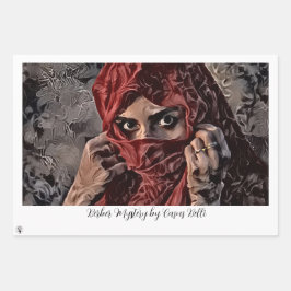 バーバーバーバーミステリーバイカサス・ベリーラッピング紙シート ラッピングペーパーシート