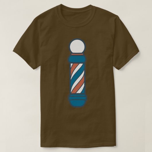 バーバーポールバー Tシャツ (デザイン正面)