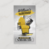 バーバーモダンショップ美容師美容師ヘアカット ロイヤリティカード (正面)