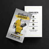 バーバーモダンショップ美容師美容師ヘアカット 名刺