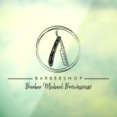 バーバー シンプル カット ウィンドウサイン (シート3)