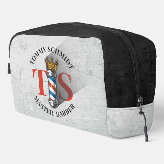 バーバー ヘアー ショップ キング クラウン バーバー ポール ヘアー サロン ドップキット (右コーナー)