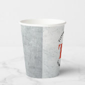 バーバー ヘアー ショップ キング クラウン バーバー ポール ヘアー サロン 紙コップ (右)