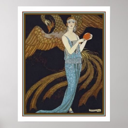 バービアデコイラストレーションforガゼットduボントン ポスター (正面)