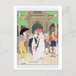 バービアポストカードによる美しいパレ ポストカード