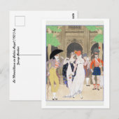 バービアポストカードによる美しいパレ ポストカード (正面/裏面)