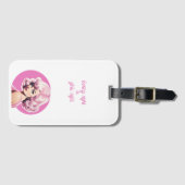 バービインスパイア ラゲッジタグ (正面横)