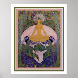 バービエアールデコ"金星の誕生" 16x20 ポスター