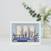 バービエファッション葉書 ポストカード (スタンド正面)