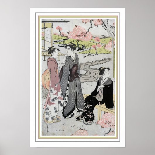 バービエ日本のー「ガーデン」ポスター13 x 19 ポスター (正面)