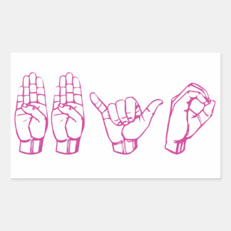 バービオASL 長方形シール