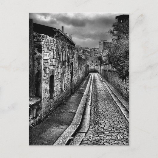 バービカンビューフロムサットンプリマスポストカード ポストカード (正面)