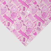 バービーコアピンクとホットピンクファッション 薄葉紙 (詳細)