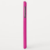 バービーピンク色の背景 Case-Mate iPhoneケース (裏面/左)