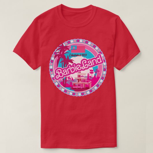 バービーランド Tシャツ (デザイン正面)