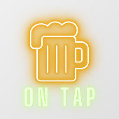 バービールネオン ウィンドウサイン (シート)