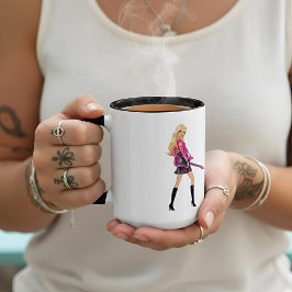 バービー コーヒーマグ ツートーンマグカップ