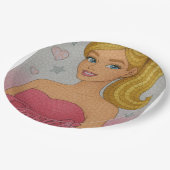 バービー ペーパープレート (アングル)