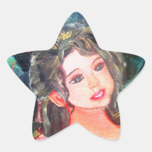 バービー 星シール