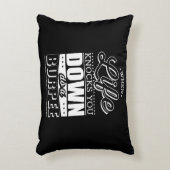 バーピーズフィットネスジムトレーニングインスピレーション アクセントクッション (正面(垂直))