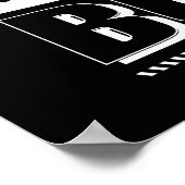 バーピーズフィットネスジムトレーニングインスピレーション ポスター (角)